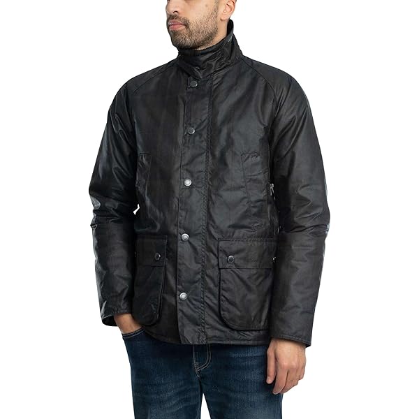 Barbour Bedale Wax Jacket - Men's Black, 34 at Amazon Men's